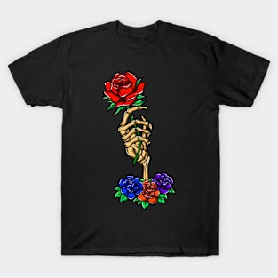 Skeleton rose T-Shirt